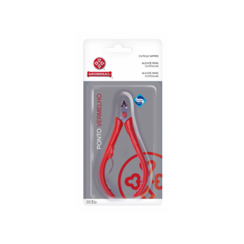 MUNDIAL PROFESSIONAL MUNDIAL 1/2  Jaw Cuticle Nipper Red Dot RED 171PV-VE - 093049