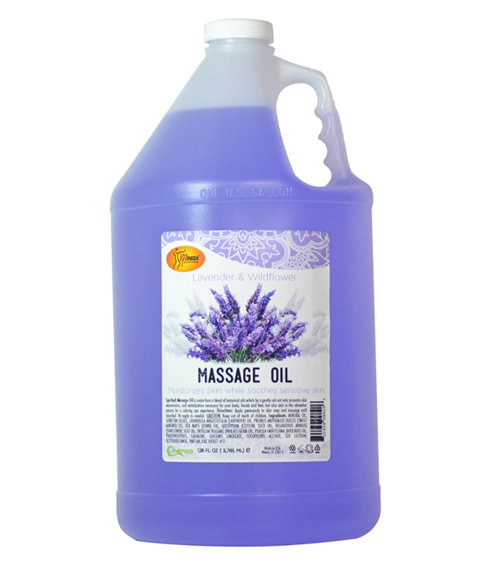 SPA REDI SPA REDI Massage Oil Lavender & Wildflower, 128oz - 09020