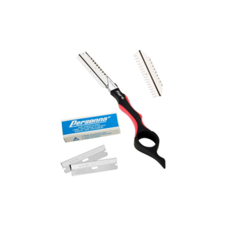 PERSONNA PERSONNA - Hair Shapping Razor Flare - 2 Guards + 5 free Blades