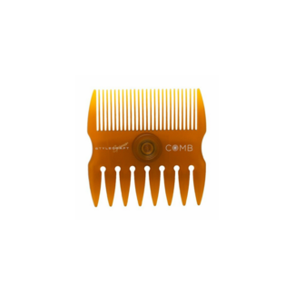 STYLECRAFT STYLECRAFT - Fine/coarse Tooth Spinning Texturizing Comb Yellow