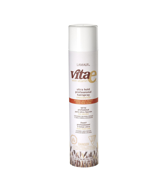 VITA/E LAMAUR VITA E Ultra Hold Professional Hairspray Unscented, 12oz