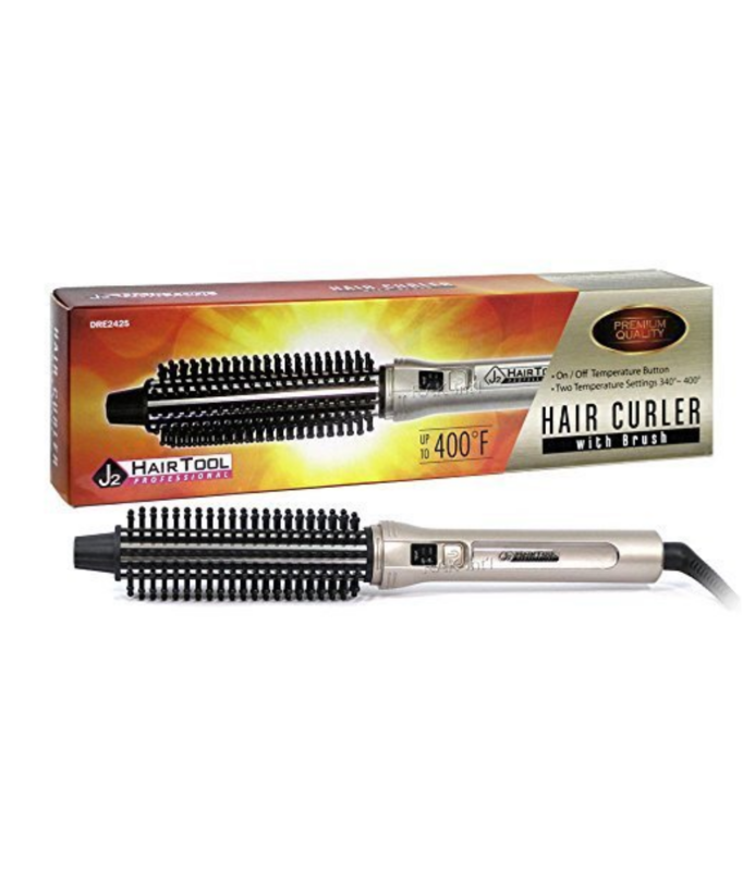 J2 BEAUTY J2 HAIR Tool Hair Curler With Brush - DRE2425