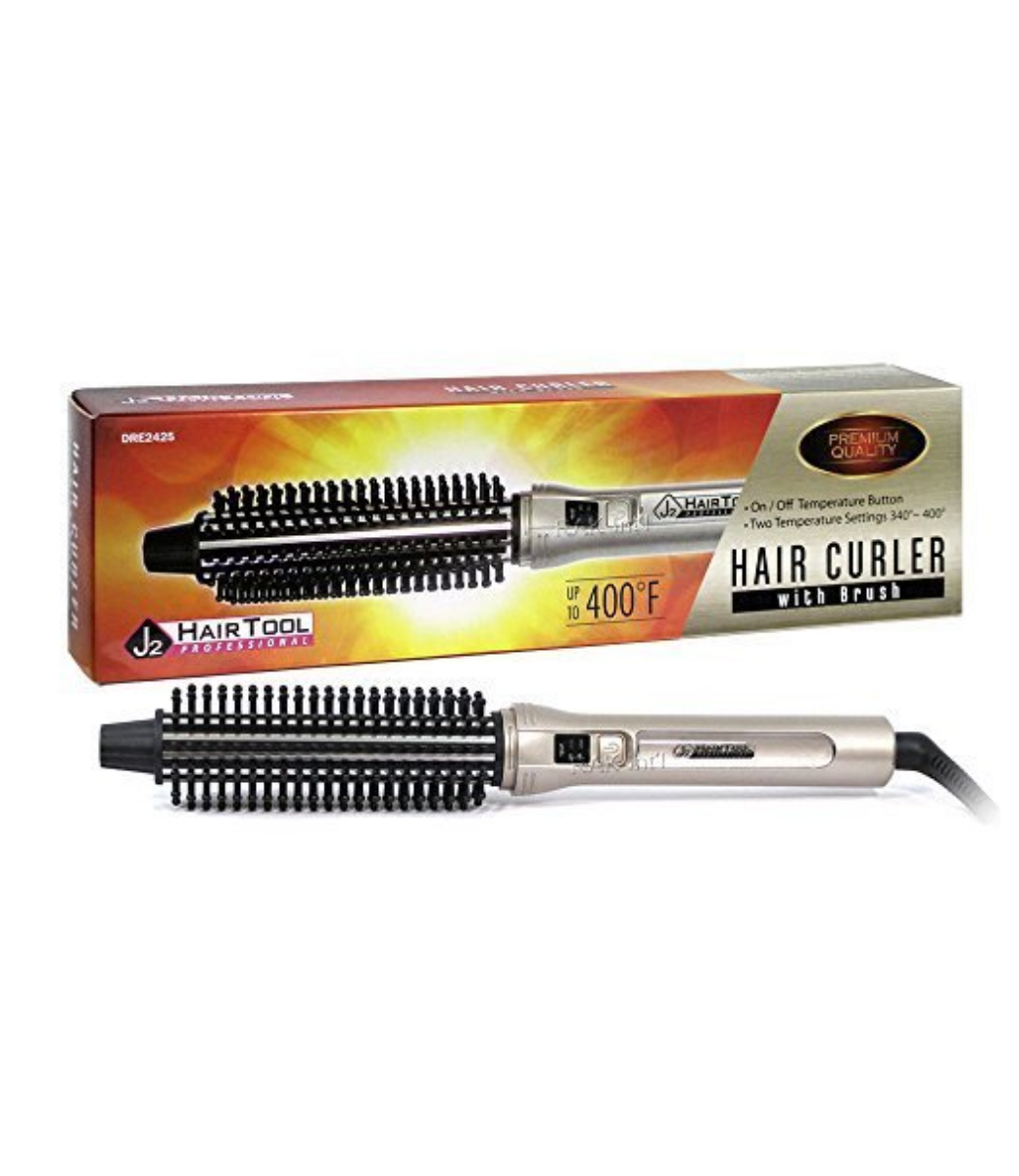 J2 BEAUTY J2 HAIR - Tool Hair Curler With Brush - DRE2425