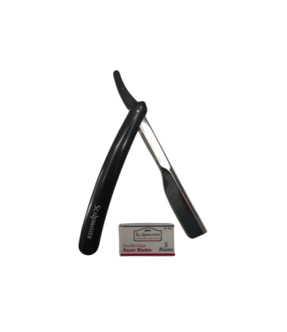 SCALPMASTER BURMAX - SCALPMASTER - Professional Straight Razor w/5 Blades - SC-1100