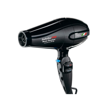 BABYLISS PRO BABYLISS PRO Nano Titanium Portofino Hair Blow Dryer 2000 Watts - Black - 6610N