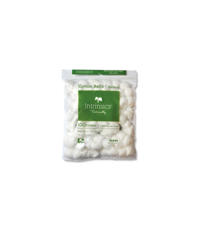 INTRINSICS NATURALLY INTRINSICS NATURALLY Cotton Balls Large Triple -Sized, 100% Pure Cotton, 100 Counts - 189100