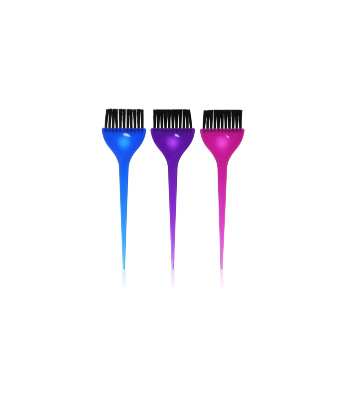 SOFT N STYLE SOFT'N STYLE Translucent Wide Dye Brush Set 2 1/4", 3Pcs - 887