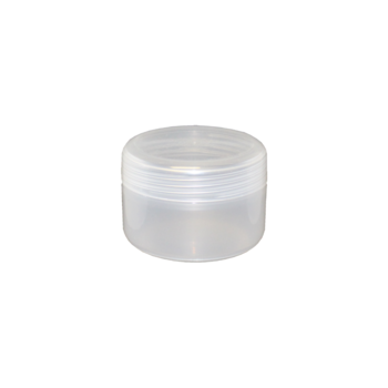 TOLCO CORPORATION TOLCO CORPORATION Natural HDPE Cylinder Jar With Lid 100ml 300654