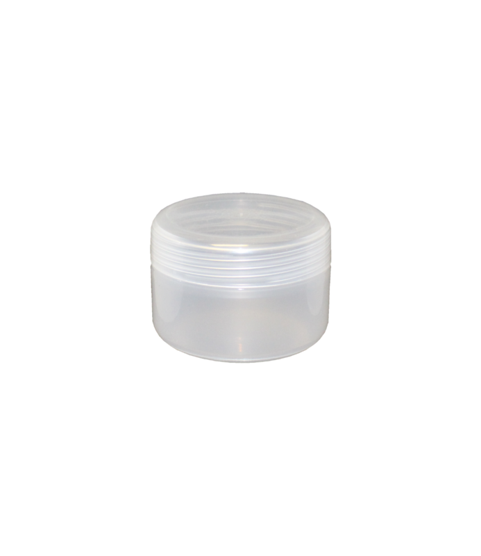 TOLCO CORPORATION TOLCO CORPORATION Natural HDPE Cylinder Jar With Lid 100ml 300654