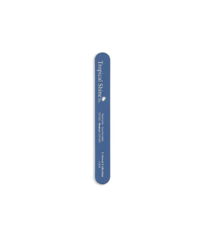 TROPICAL SHINE TROPICAL SHINE Washable Disinfectable Medium Blue File 220/320, 8.5" - 707332