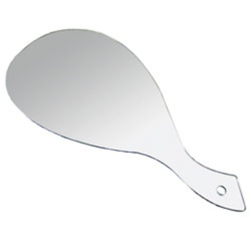 SOFT N STYLE SOFT'N STYLE Hand Mirror Unbreakable 19 1/2" L x 10"M - SNS-39