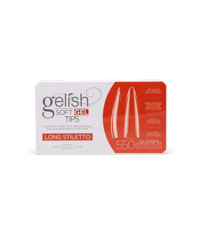 GELISH Gelish Soft Gel Nail Tips, 550 Count