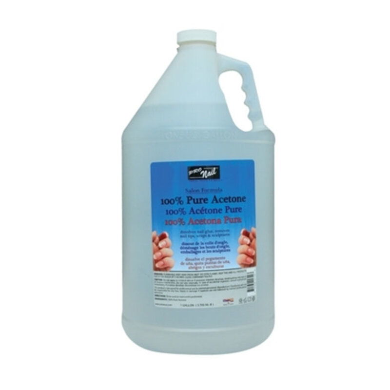 PRO NAIL Pure Acetone, 128oz - 01720 - DUKANEE BEAUTY SUPPLY