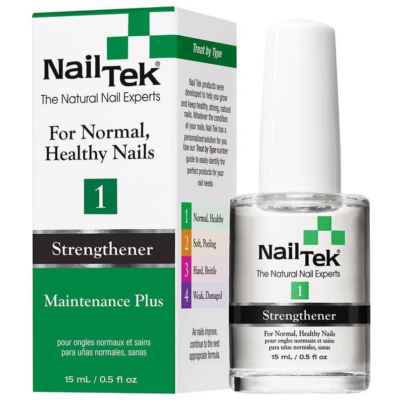 NAIL TEK NAIL TEK 1 For Normal Healthy Nails - Maintenance Plus - 1 - 0.5oz
