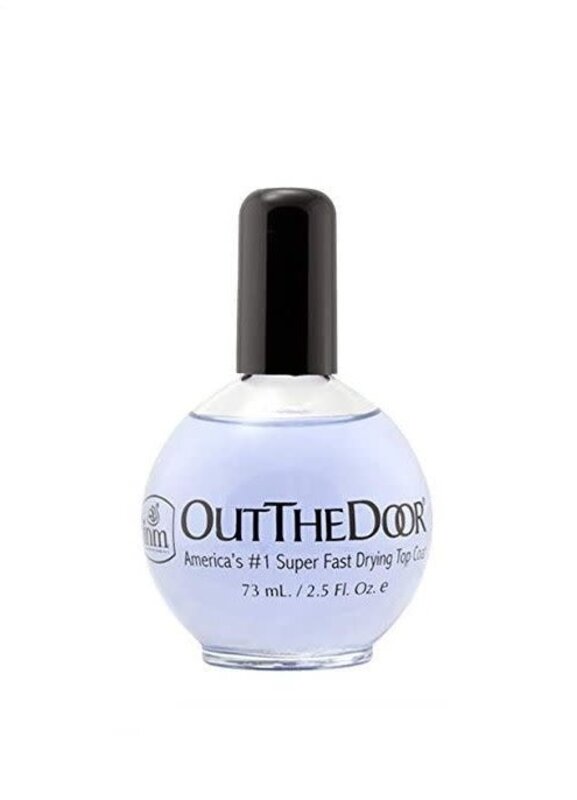INTERNATIONAL NAIL MANUFACTURERS INM Out The Door Speed Fast Dry Top Coat, 2.3oz