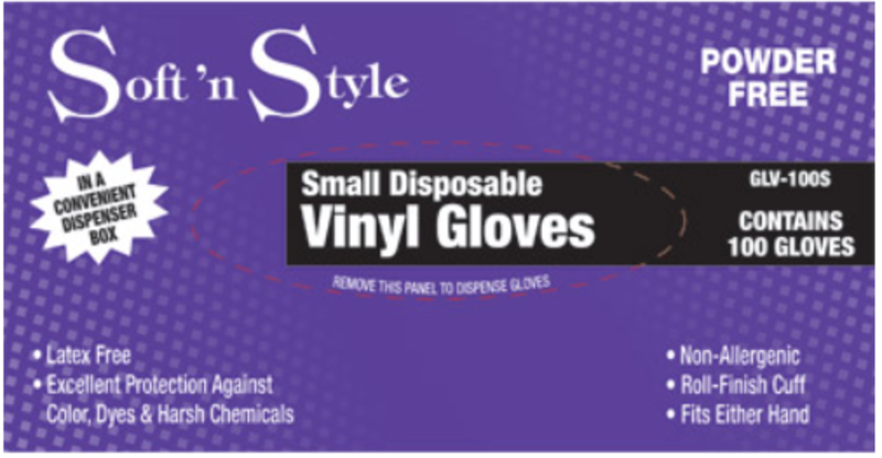 SOFT N STYLE SOFT N' STYLE Disposable Vinyl Gloves, 1000 Count
