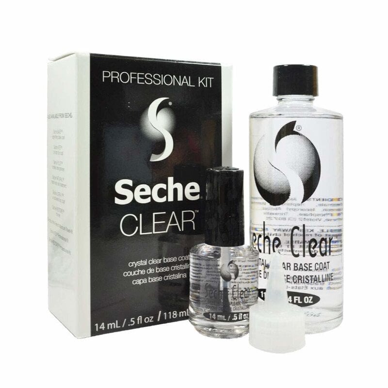 SECHE SECHE Clear Crystal Base Coat Professional Kit - 83052