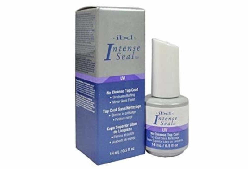IBD BEAUTY IBD LED-UV Intense Seal No Cleanse Gel Top Coat, 0.14oz