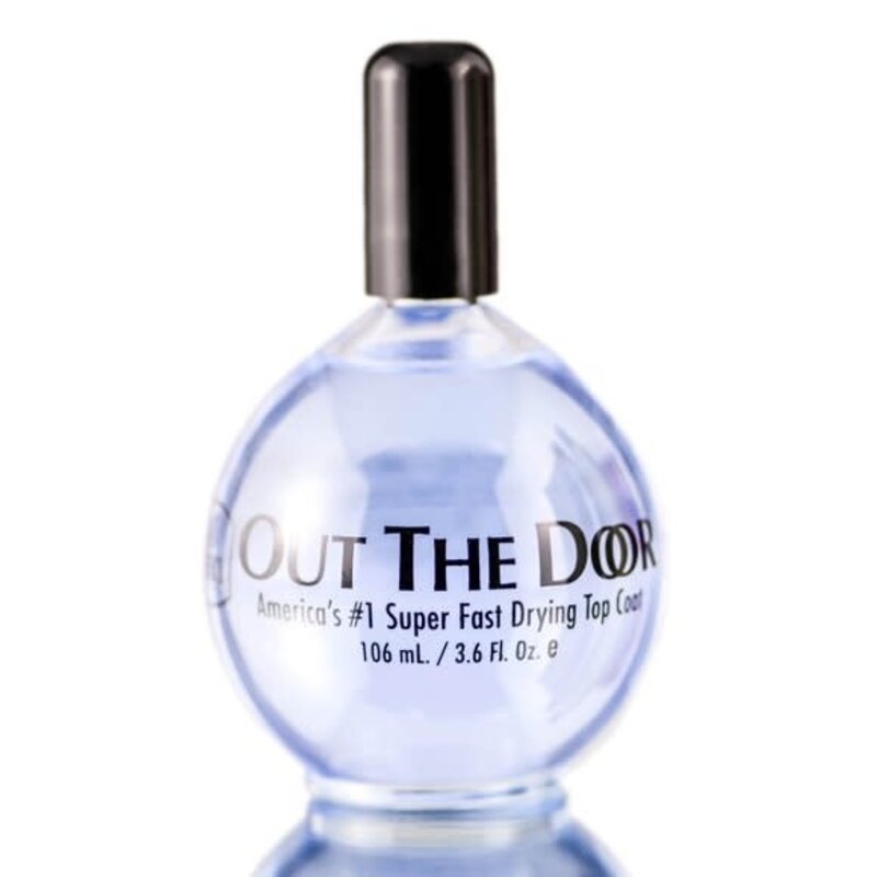 INTERNATIONAL NAIL MANUFACTURERS INM Out The Door Speed Fast Dry Top Coat, 3.6oz