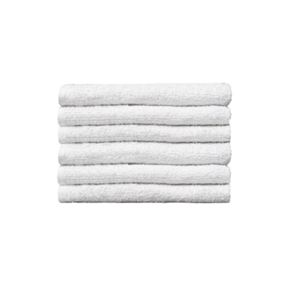 PARTEX TOWELS RKP - PARTEX INTERNATIONAL - American Standard Towel -100 % Cotton White - 15″ x 26″ - 12Pk