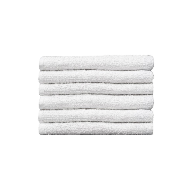 PARTEX TOWELS PARTEX INTERNATIONAL American Standard Towel -100 % Cotton White, 15" x 26" - 12Pk