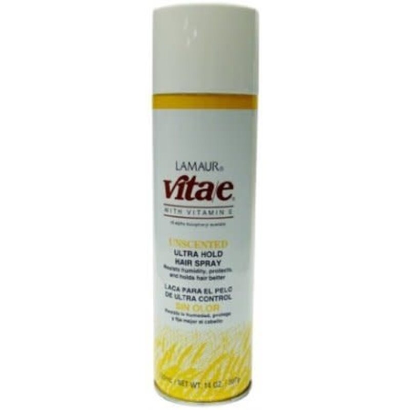 VITA/E LAMAUR VITA E Ultra Hold Professional Hairspray Unscented, 10oz