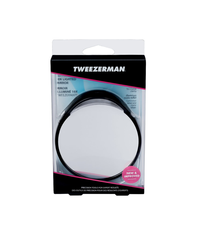 TWEEZERMAN TWEEZERMAN PROFESSIONAL Tweezermate Lighted Mirror 10X - 6762-R