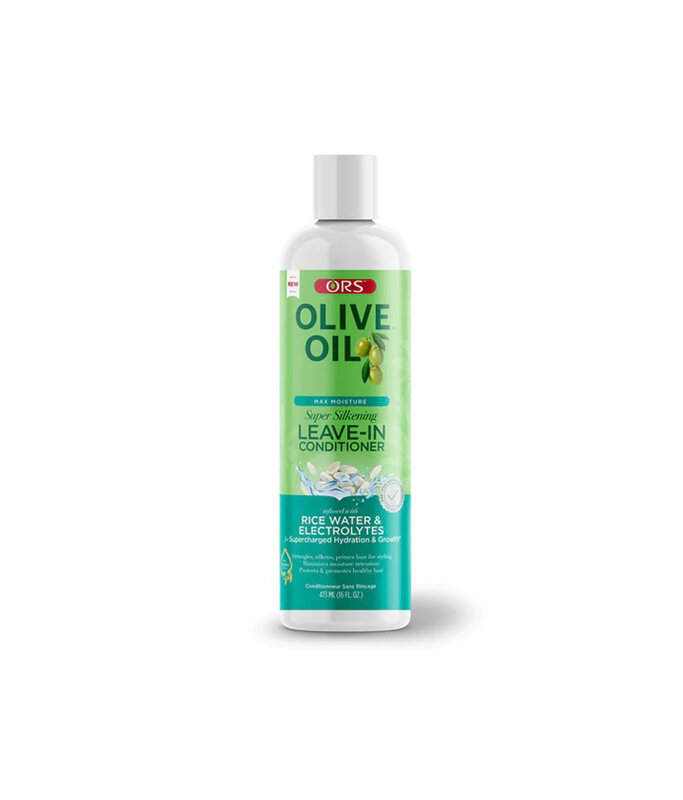 ORS ORS Olive Oil Super Silkening Leve In Conditioner Rice Water & Electrolytes, 16oz - ORS21020