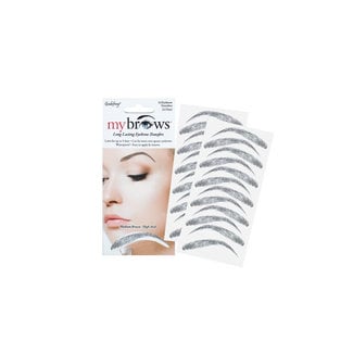 GODEFROY GODEFROY - My Brows - Long Lasting Eyebrow - Transfers Tattoos - Medium Brown - 12 Pairs