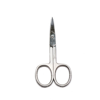 CRUZE Nail Scissors – Cuticle Extra Fine Curved Scissors for Manicure,  Eyelashes, Eyebrow, Toenail, Finger Nail, Nose Hair – Nail Tip Scissor for