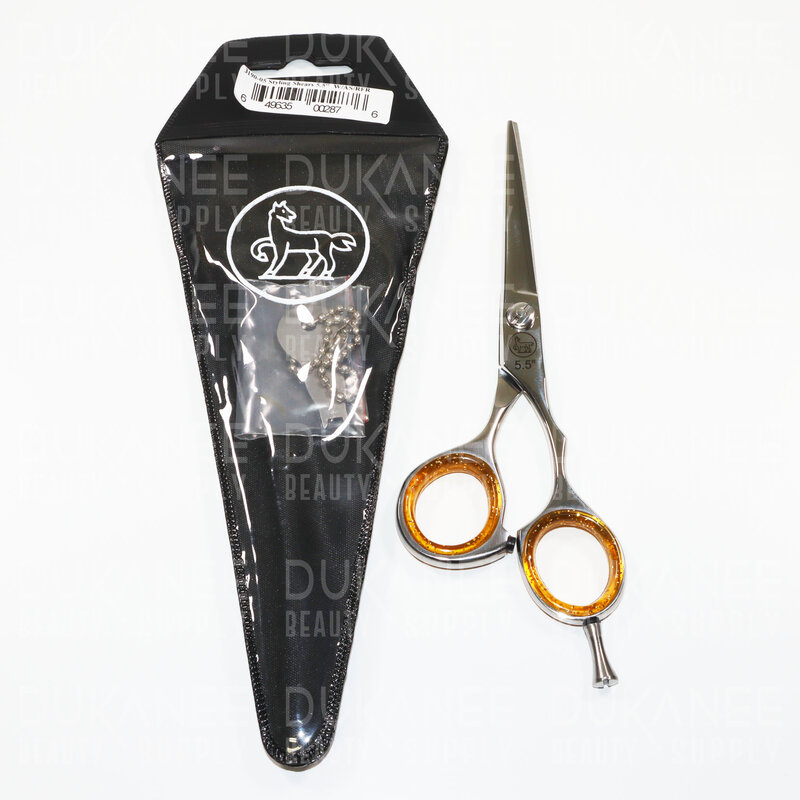 GERMANY SOLINGEN GERMANY SOLINGEN Styling Scissors Shears 5.5" W/Adjustable Screw & Renovable Finger ResT-3190 - 05