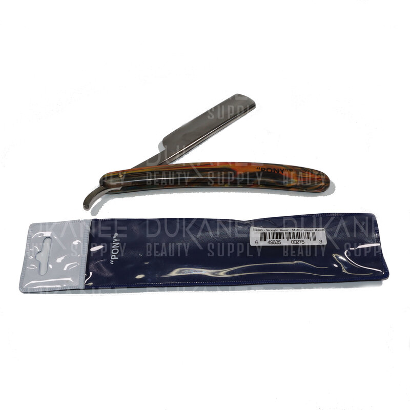GERMANY SOLINGEN GERMANY SOLINGEN Straight Razor With Multi Color Handle - Multicolor - H2005