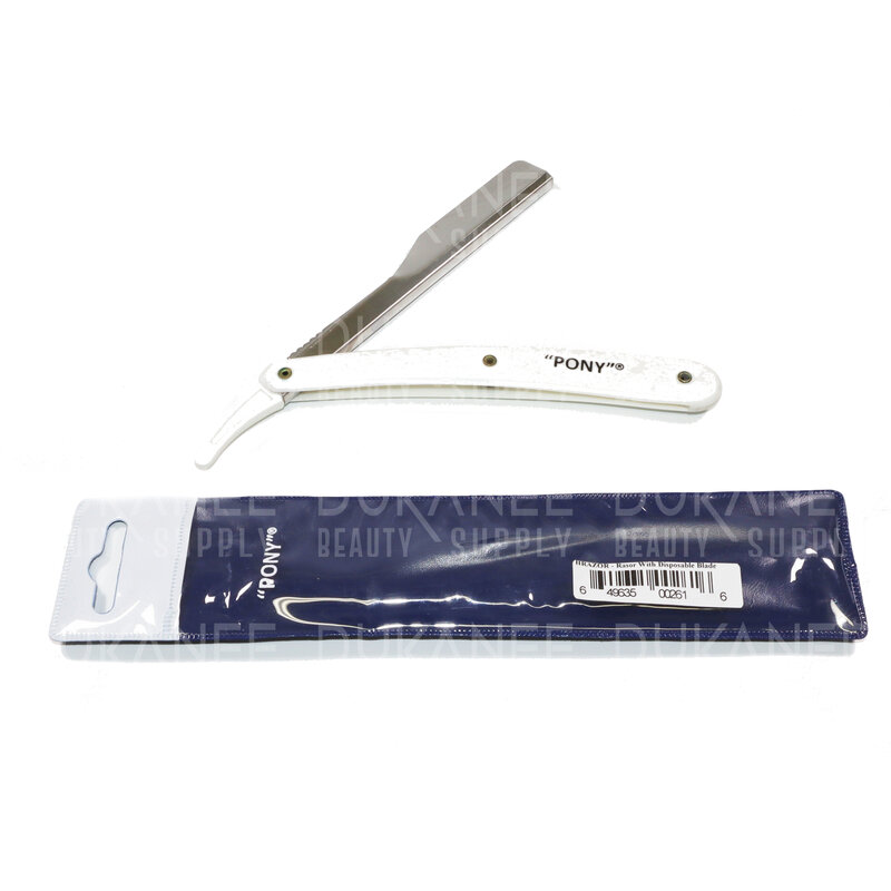 GERMANY SOLINGEN GERMANY SOLINGEN Razor With Disposable Blade - White - HRAZOR - W & B