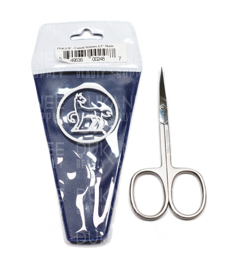 KZA Nail Scissors, Sharp Curved Scissors, Multi-Purpose Stainless Steel  Beauty Scissors Manicure Cutter for Nail, Toenail, Eyebrow, Eyelash (dull)