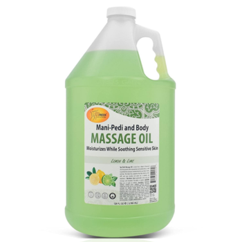 SPA REDI SPA REDI Massage Oil Lemon & Lime, 128oz - 09170