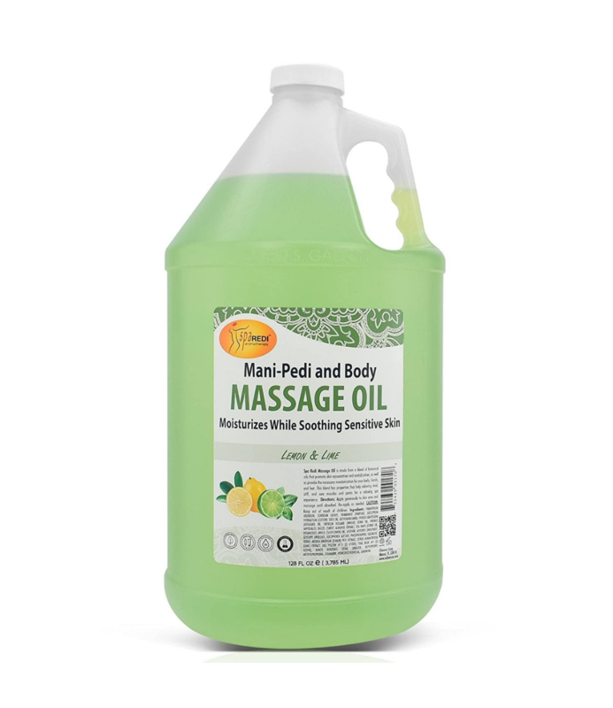 SPA REDI SPA REDI Massage Oil Lemon & Lime, 128oz - 09170