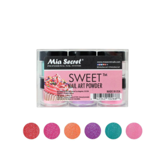 MIA SECRET MIA SECRET - Professional Nail System - Sweet Nail Art Powder - 1/4oz
