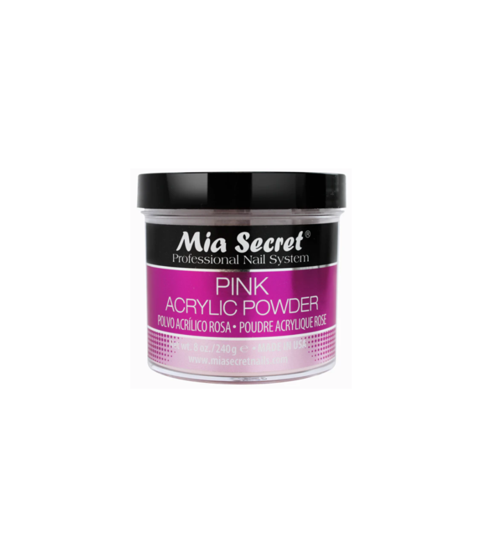 MIA SECRET MIA SECRET Pink Acrylic Powder, 8oz - PL450P