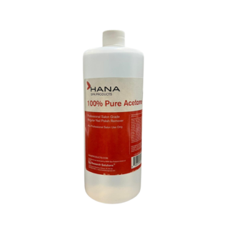 HANA SPA PRODUCTS HANA - Regular Nail Polish Remover - 100% Pure Acetone 32oz