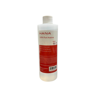 HANA SPA PRODUCTS HANA - Regular Nail Polish Remover - 100% Pure Acetone 16oz
