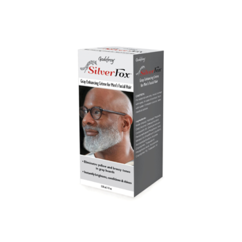 GODEFROY GODEFROY Silver Fox Gray Enhancing Beard Cream, Ethnic Carton, 118ml / 4oz - 2202-E
