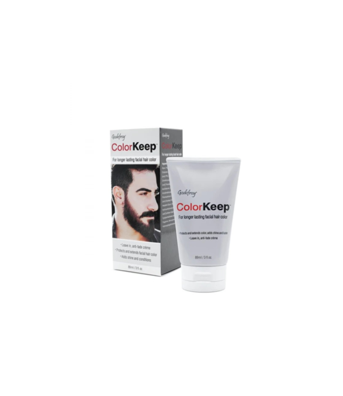 GODEFROY GODEFROY ColorKeep for Men's Facial Hair, Caucasian - 3800C