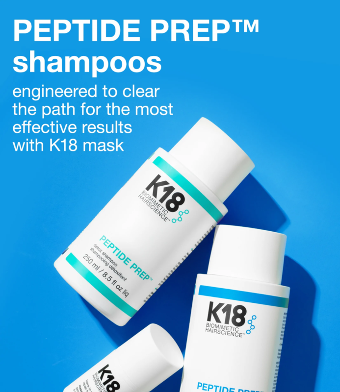 K18 K18 Peptide Prep Detox Shampoo, 8.5oz