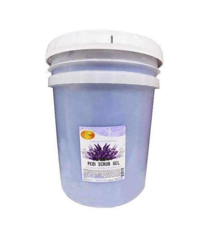 SPA REDI SPA REDI Pedi Scrub Gel Lavender & Wildflower, 5 Gallons - 03030