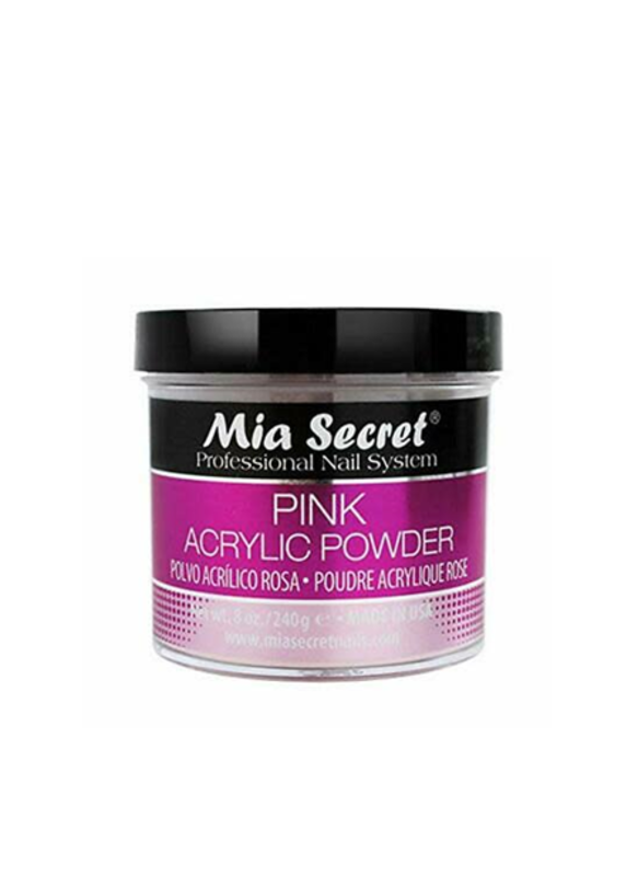 MIA SECRET MIA SECRET Pink Acrylic Powder, 8oz - PL450P