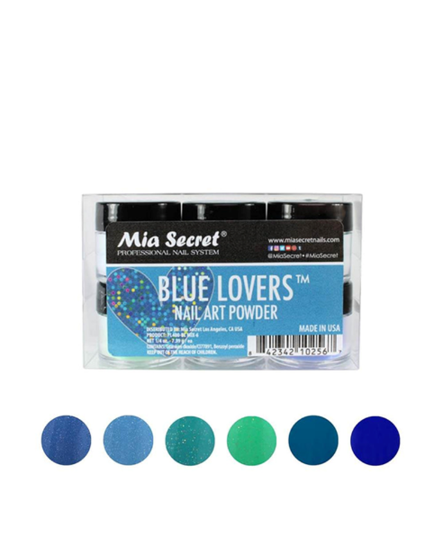 MIA SECRET MIA SECRET Blue Lovers Nail Art Powder - 0.25oz - PL400-BL MIX-6