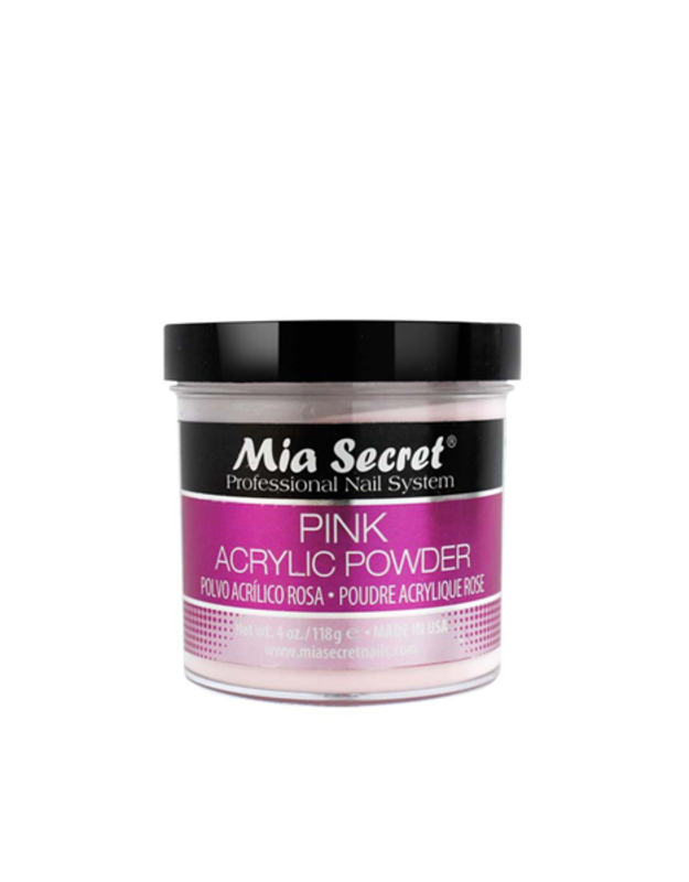 MIA SECRET MIA SECRET Pink Acrylic Powder, 4oz - PL440-P