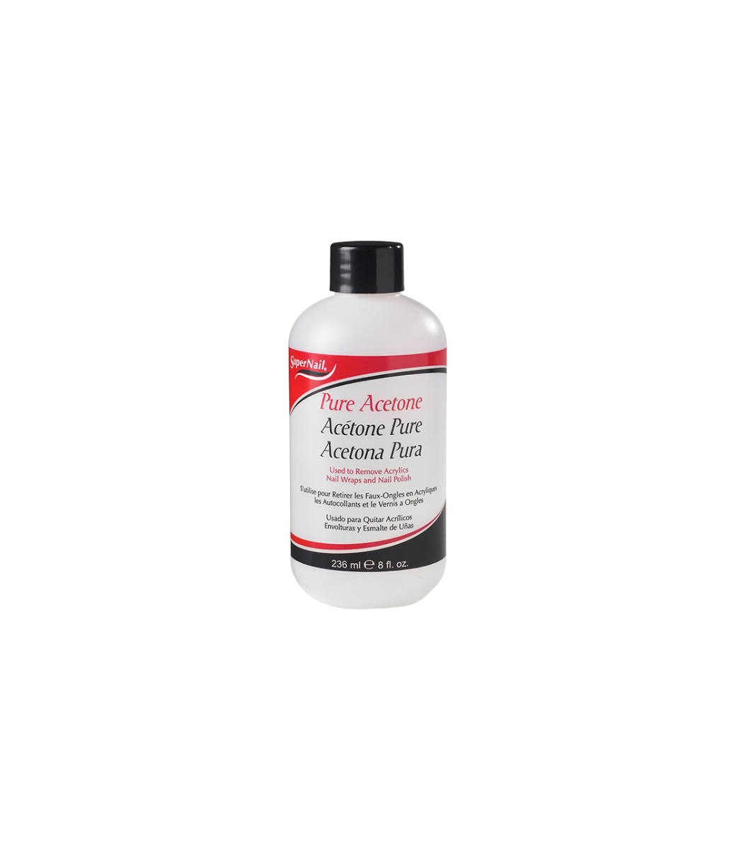 Supernail Acetone, Pure - 236 ml