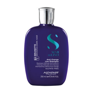 ALFAPARF MILANO ALFAPARF MILANO Semi Di Lino Brunette AntiOrange Sulfate Free Shampoo, 8.45 oz