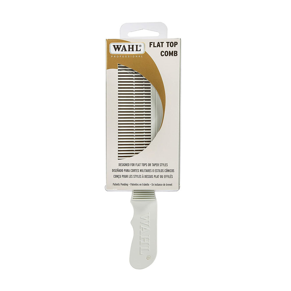 WAHL WAHL PROFESSIONAL - Flat Top Comb, White - 3329 - 100